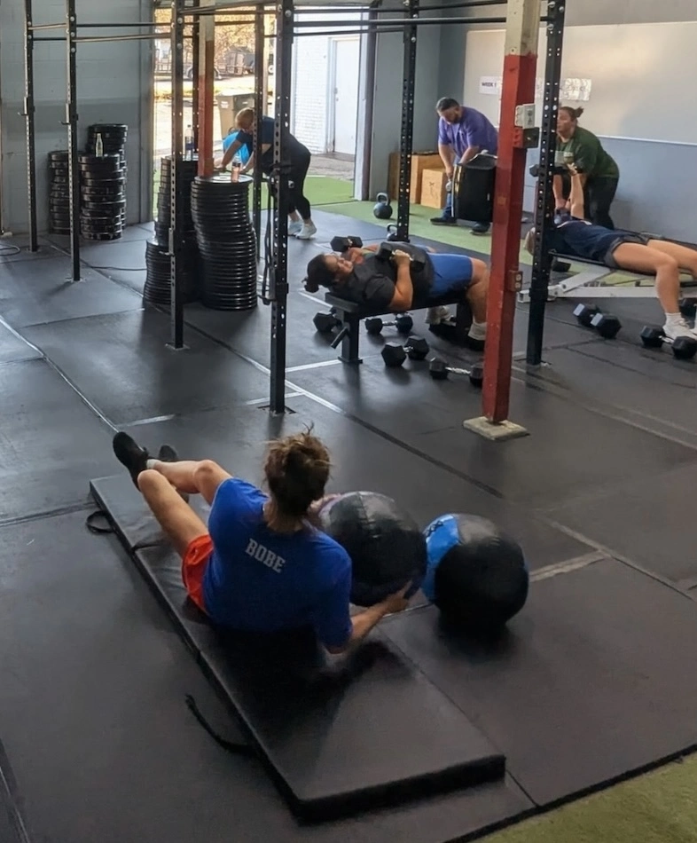 Functional Fitness Group Training Session